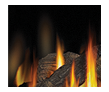 Napoleon Direct Vent Gas Fireplace - Ascent 42 B42 - MIRRO-FLAME Porcelain Reflective Radiant Panels