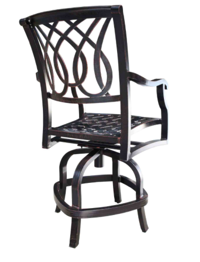 Bloom Counter Stool by Cabana Coast. Counter Height Patio Set