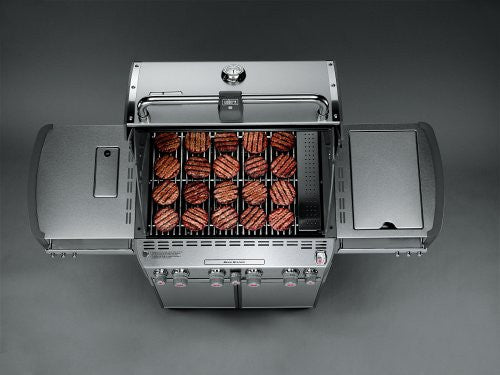Weber Summit S470 Gas Grill Natural Gas - Top View