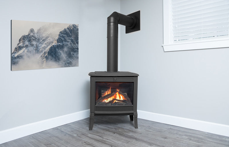 Madrona Traditional Freestanding Gas Fireplace