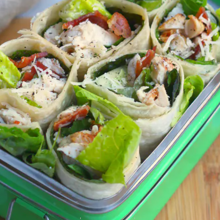 GRILLED CHICKEN CAESAR WRAPS