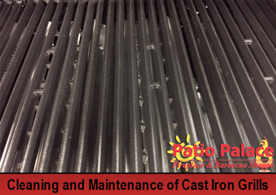 Cleaning and Maintenance of Cast Iron Grills