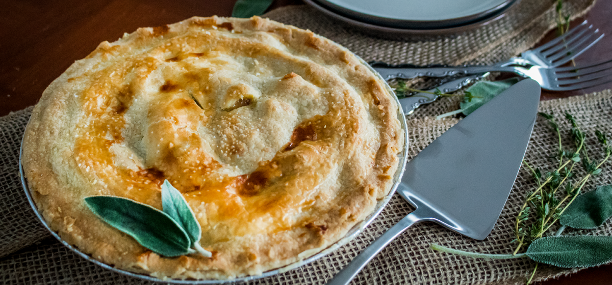 Easy Barbecued Chicken Pot Pie