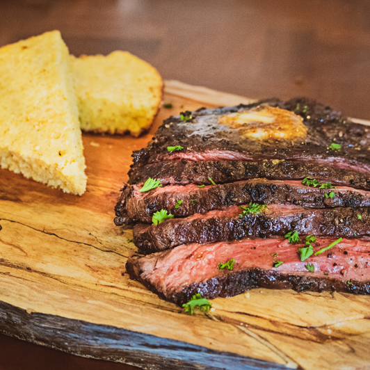 Smoked Cajun Butter Finished Canadian Wagyu Bavette Recipe