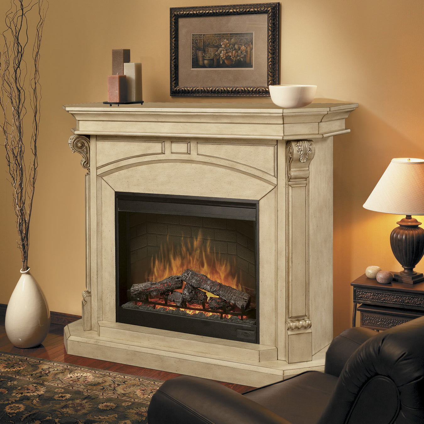 Dimplex Electric Fireplace in Mantels | Dimplex Mantel Collection