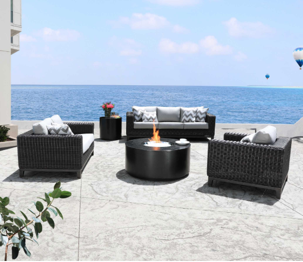 Aubrey Deep Seat and Sectional Collection by Cabana Coast