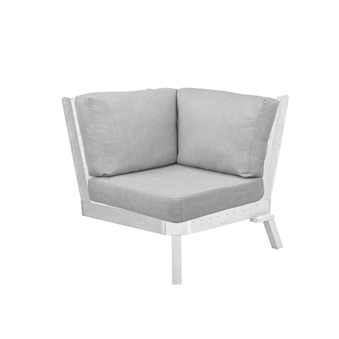CR Plastics Tofino Sectional Corner Piece with Cushions
