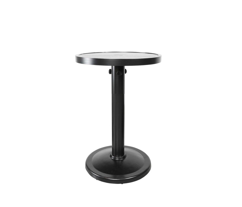 Monaco 24" Round Pedestal Balcony Table