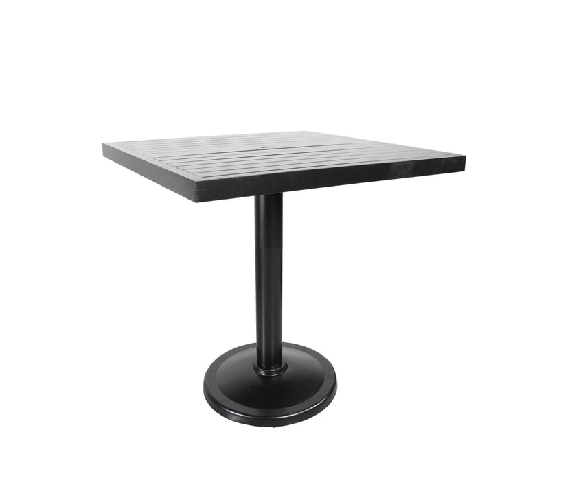 Monaco 36" Square Pedestal Balcony Table