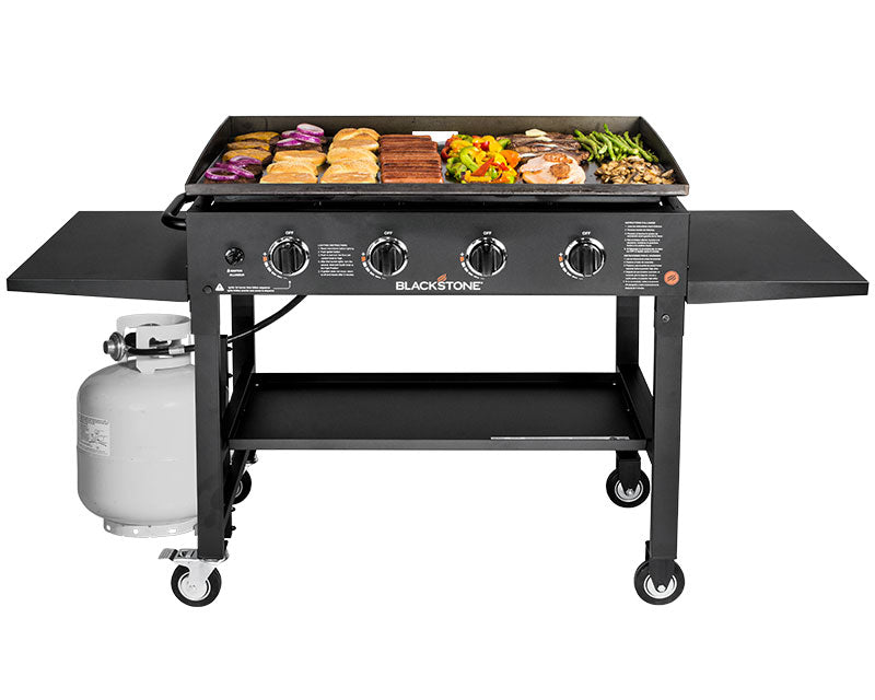 36 Griddle Cooking Station in Classic Black