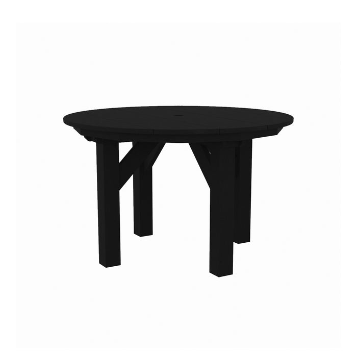 CR Plastics 48" Round Dining Table