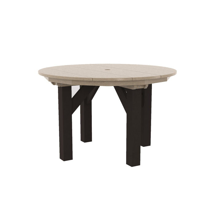 CR Plastics 48" Round Dining Table