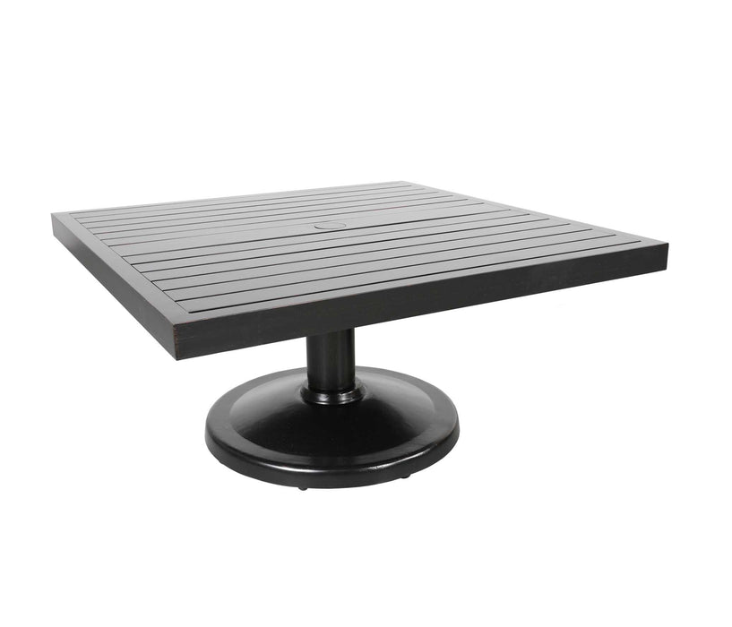 Monaco 36" Square Pedestal Coffee Table
