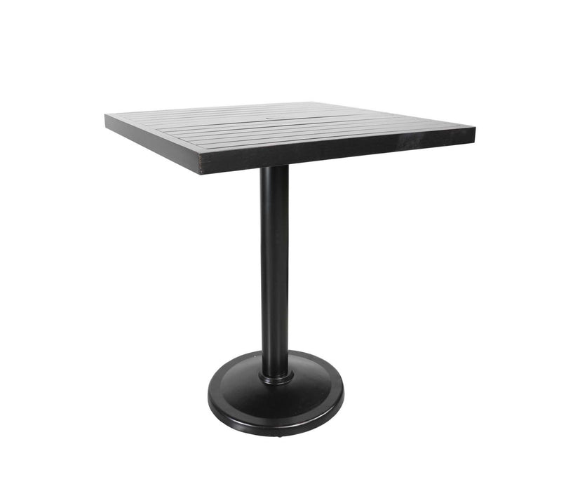 Monaco 36" Square Pedestal Bar Table