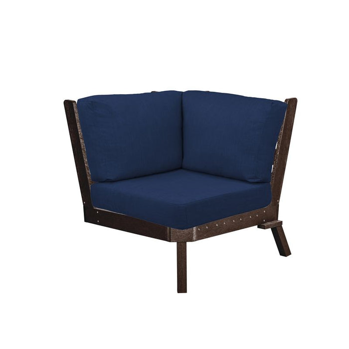 CR Plastics Tofino Sectional Corner Piece with Cushions