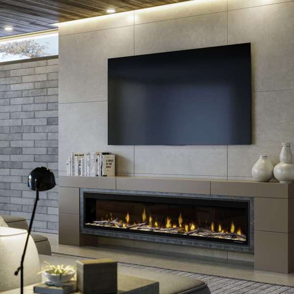 Dimplex Ignite Evolve 74" Built-In Linear Electric Fireplace