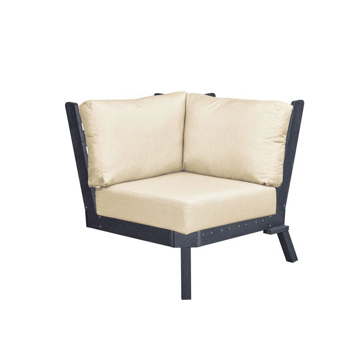 CR Plastics Tofino Sectional Corner Piece with Cushions