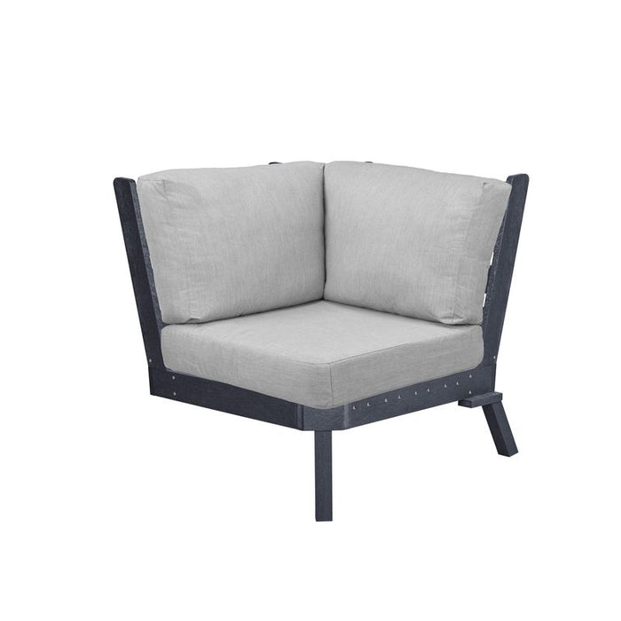 CR Plastics Tofino Sectional Corner Piece with Cushions