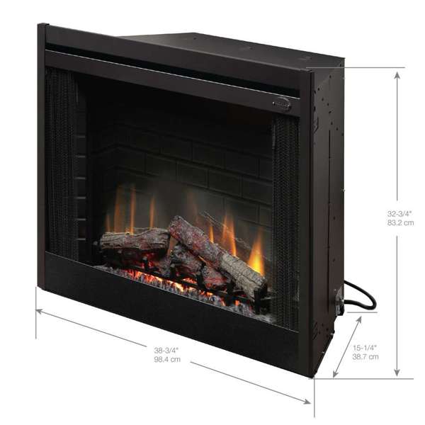 Dimplex 39" Deluxe Built-In Electric Firebox