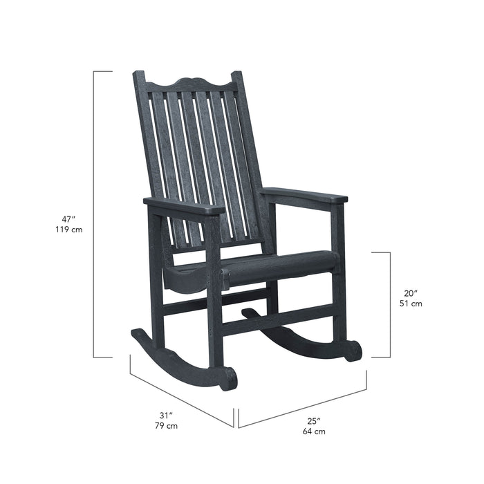 CR Plastics C05 Porch Rocker