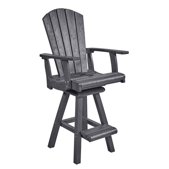 C25 Addy Swivel Pub Arm Chair