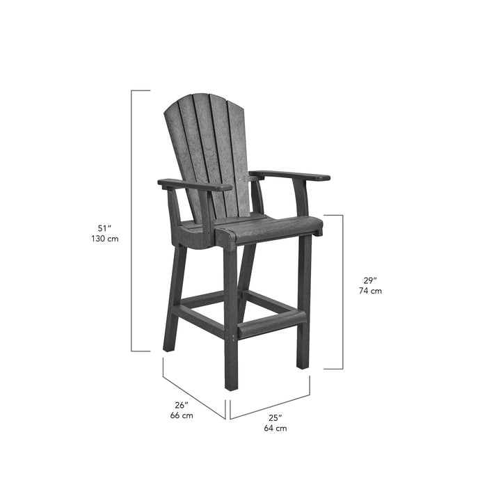 CR Plastics C28 Classic Pub Arm Chair
