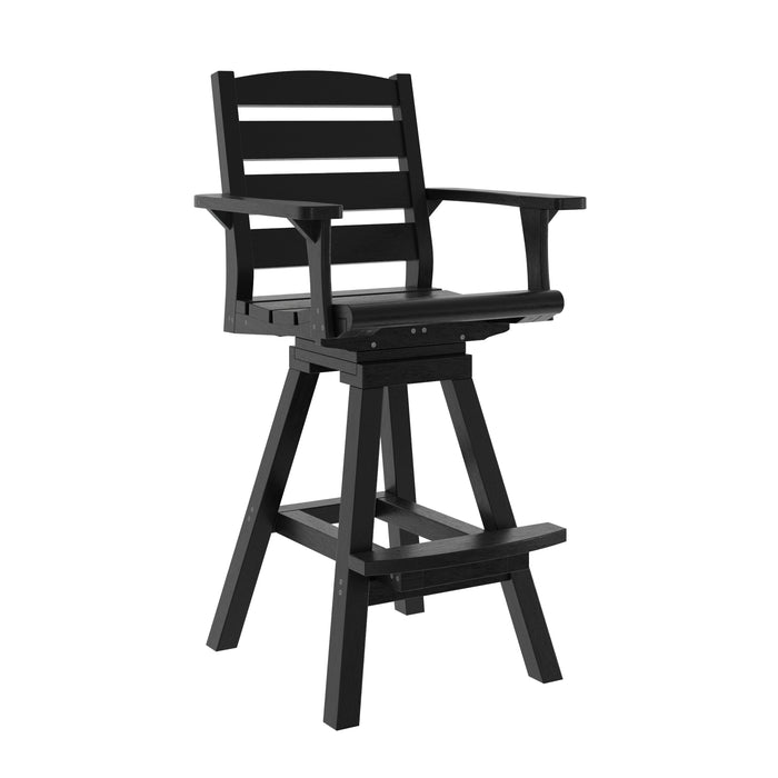 CR Plastics C312 Napa Swivel Pub Chair