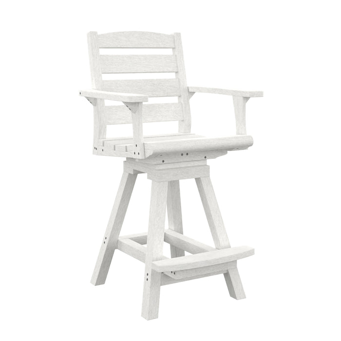 CR Plastics C312C Napa Swivel Pub Chair