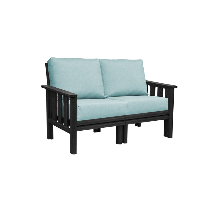 CR Plastics Stratford Loveseat with cushions