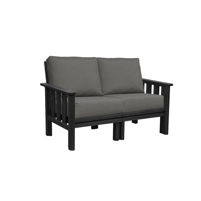 CR Plastics Stratford Loveseat with cushions