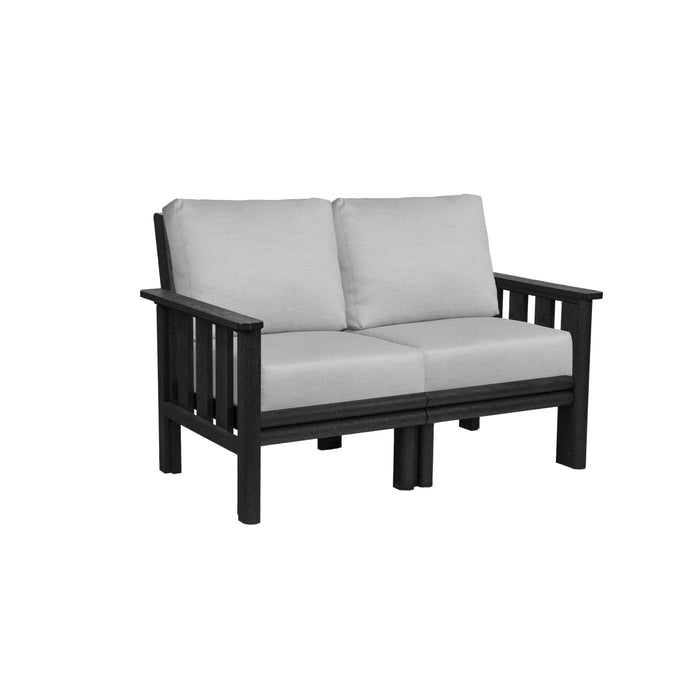 CR Plastics Stratford Loveseat with cushions