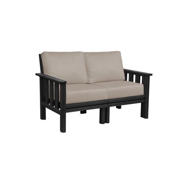 CR Plastics Stratford Loveseat with cushions