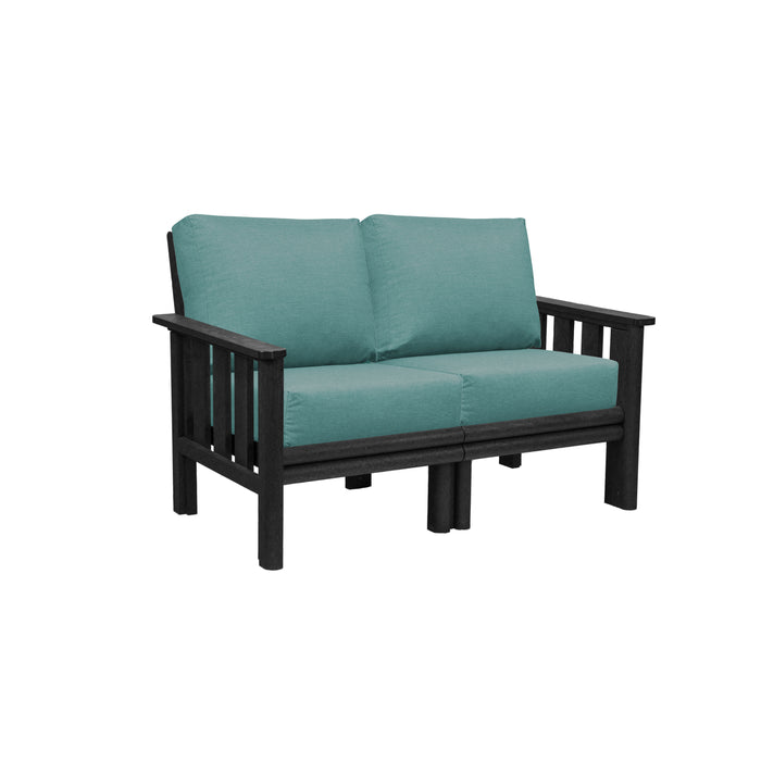 CR Plastics Stratford Loveseat with cushions