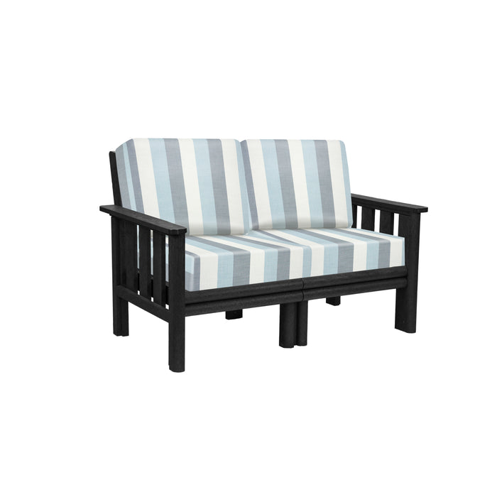 CR Plastics Stratford Loveseat with cushions