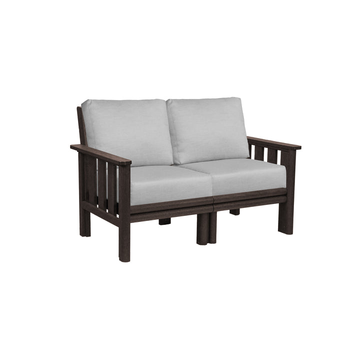CR Plastics Stratford Loveseat with cushions
