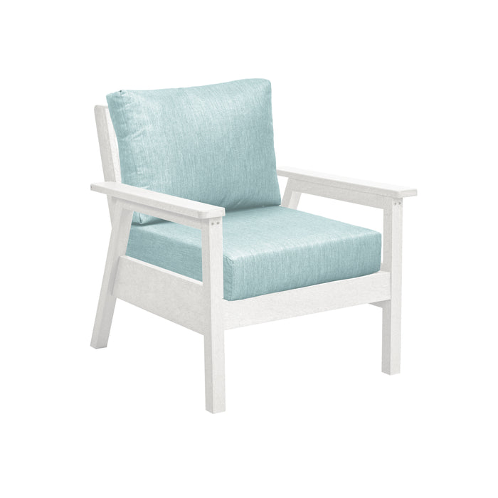 CR Plastics Tofino Arm Chair with cushion