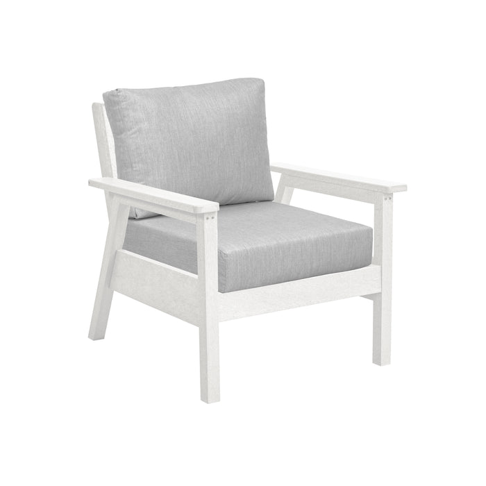 CR Plastics Tofino Arm Chair with cushion