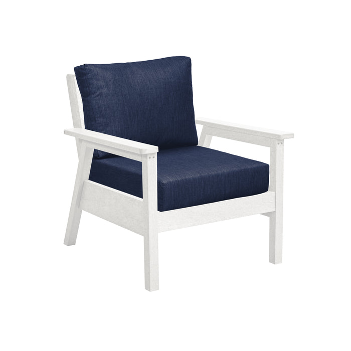 CR Plastics Tofino Arm Chair with cushion