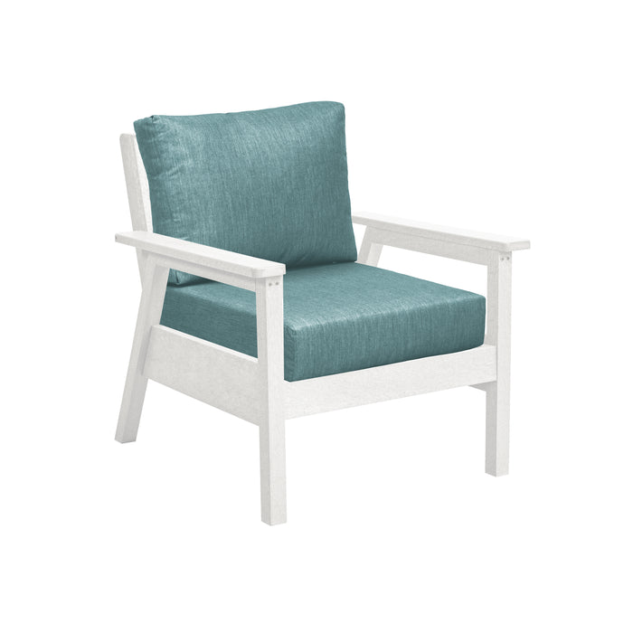 CR Plastics Tofino Arm Chair with cushion