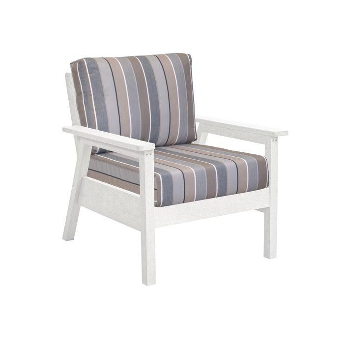 CR Plastics Tofino Arm Chair with cushion