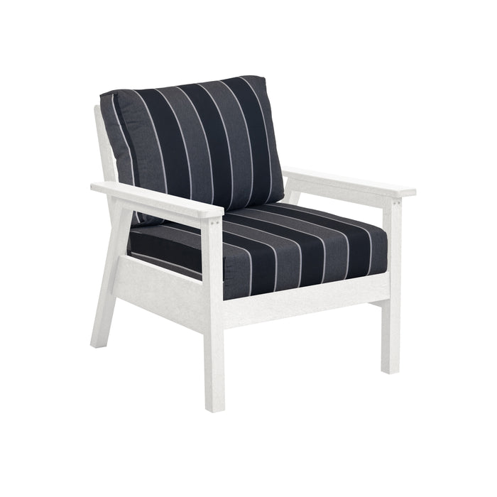 CR Plastics Tofino Arm Chair with cushion