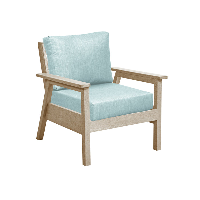 CR Plastics Tofino Arm Chair with cushion