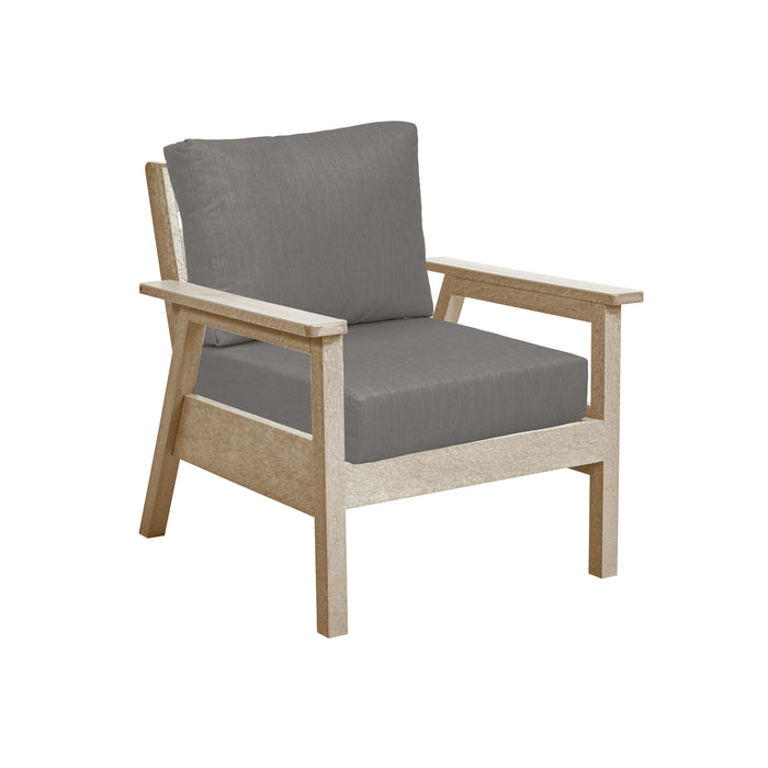 CR Plastics Tofino Arm Chair with cushion