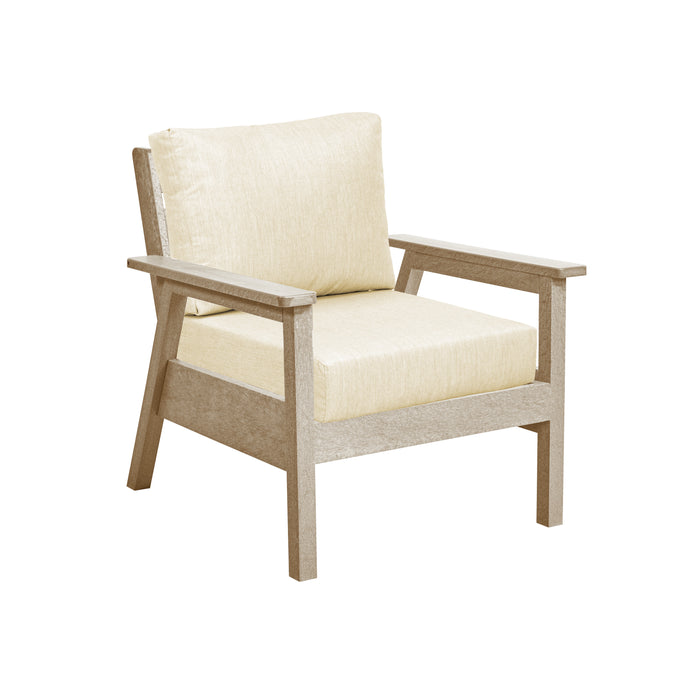 CR Plastics Tofino Arm Chair with cushion