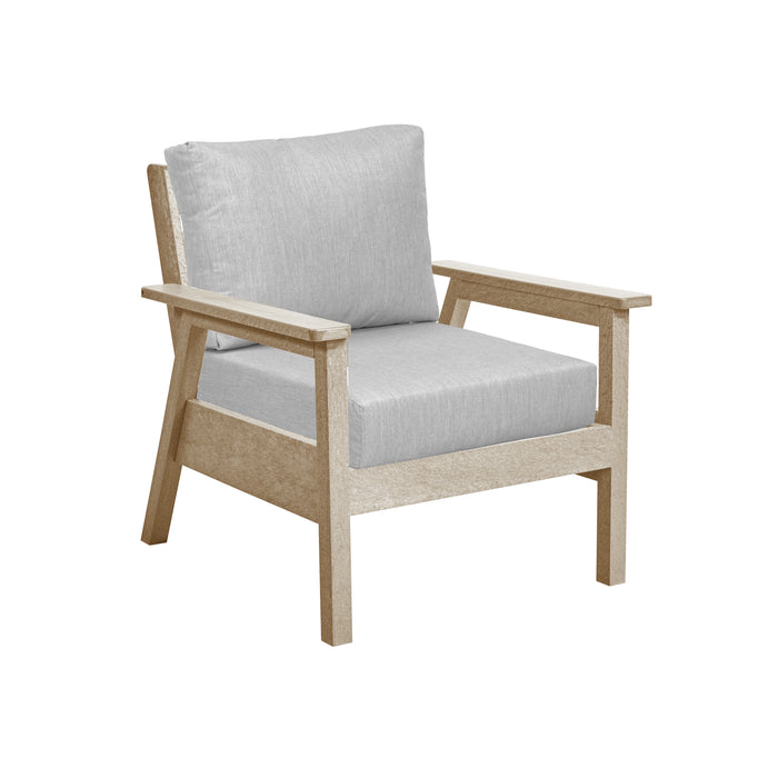 CR Plastics Tofino Arm Chair with cushion