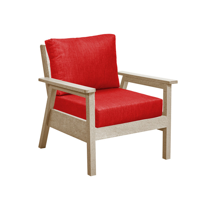 CR Plastics Tofino Arm Chair with cushion