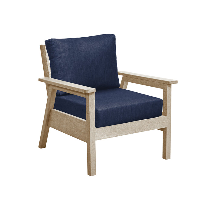 CR Plastics Tofino Arm Chair with cushion