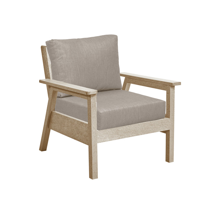 CR Plastics Tofino Arm Chair with cushion