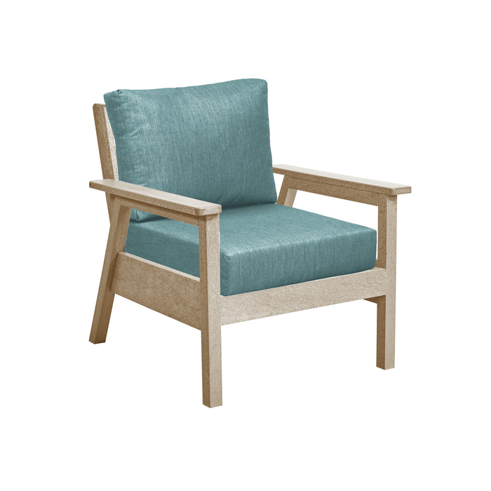 CR Plastics Tofino Arm Chair with cushion