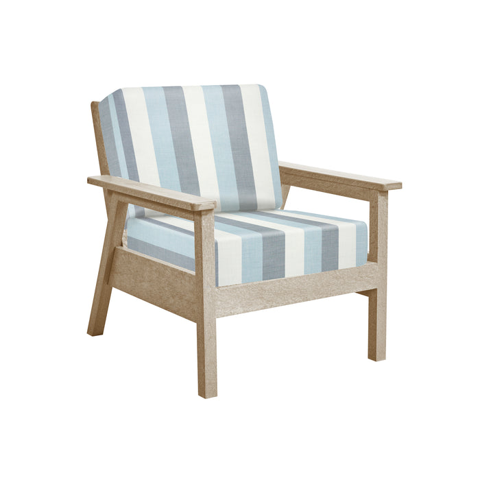 CR Plastics Tofino Arm Chair with cushion